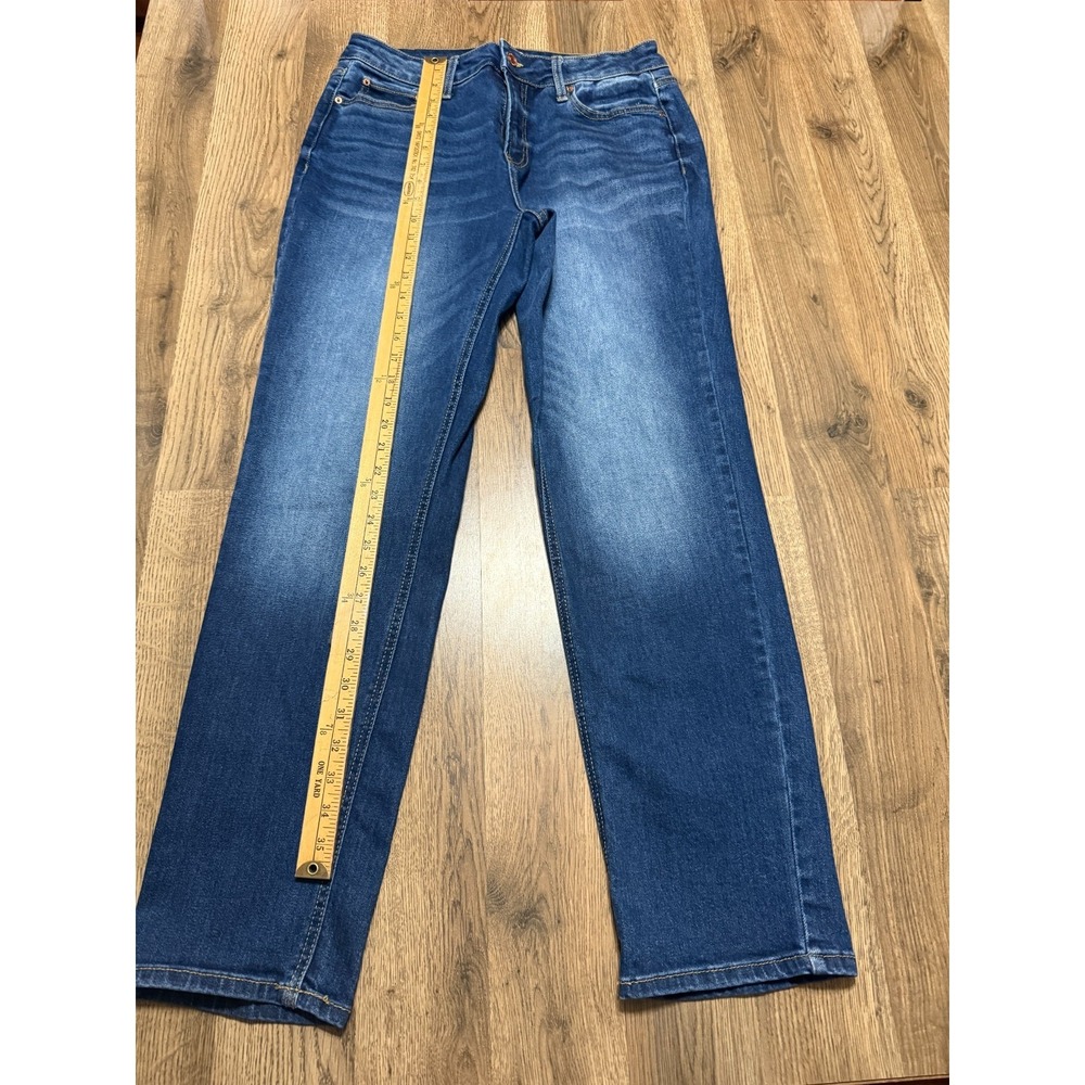 Time & Tru Jeans, Women's Size 12, Blue, Denim, Straight Leg, Medium Wash - Picture 10 of 11